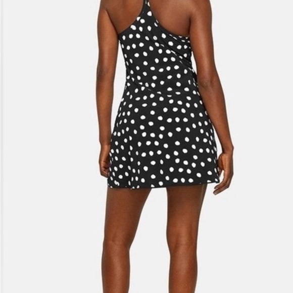 *BRAND NEW* Outdoor Voices Exercise Dress- Black and White Polka Dot - Picture 2 of 5